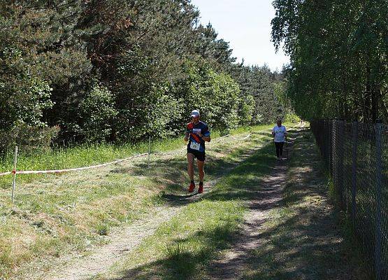 Grafika 197: "Rodzinny Bieg Leśnika" na 8 kilometrów przy Szkole Podstawowej w Leśnicach