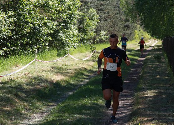 Grafika 243: "Rodzinny Bieg Leśnika" na 8 kilometrów przy Szkole Podstawowej w Leśnicach