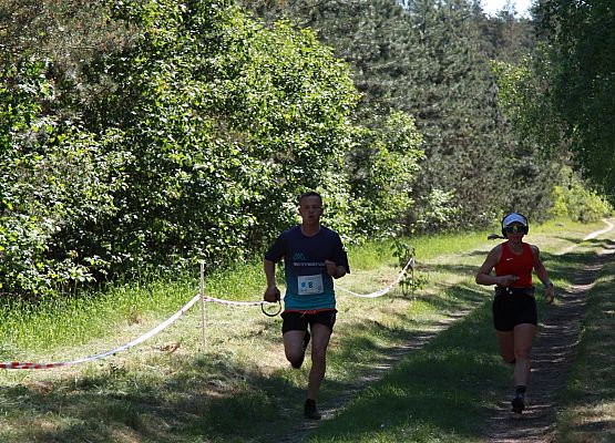 Grafika 248: "Rodzinny Bieg Leśnika" na 8 kilometrów przy Szkole Podstawowej w Leśnicach