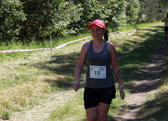 Grafika 281: "Rodzinny Bieg Leśnika" na 8 kilometrów przy Szkole Podstawowej w Leśnicach