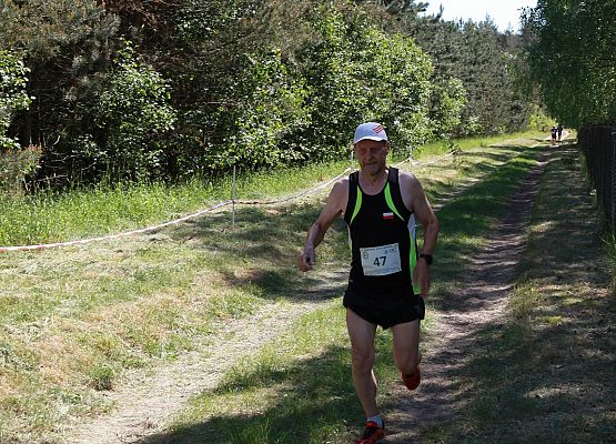 Grafika 312: "Rodzinny Bieg Leśnika" na 8 kilometrów przy Szkole Podstawowej w Leśnicach