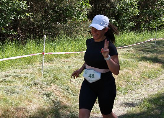 Grafika 364: "Rodzinny Bieg Leśnika" na 8 kilometrów przy Szkole Podstawowej w Leśnicach