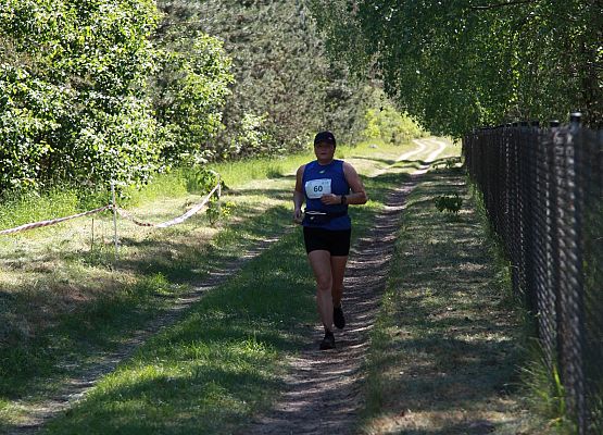 Grafika 384: "Rodzinny Bieg Leśnika" na 8 kilometrów przy Szkole Podstawowej w Leśnicach