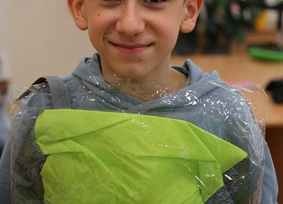 Mistrz szkoły w szachach w roku szkolnym 2024/2025 - Filip Rudzki - klasa 6