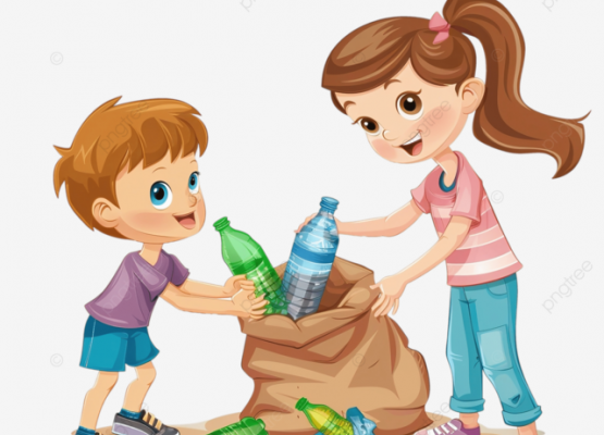 Grafika 3: EKOKONKURS - ZBIERAMY BUTELKI PET I PUSZKI