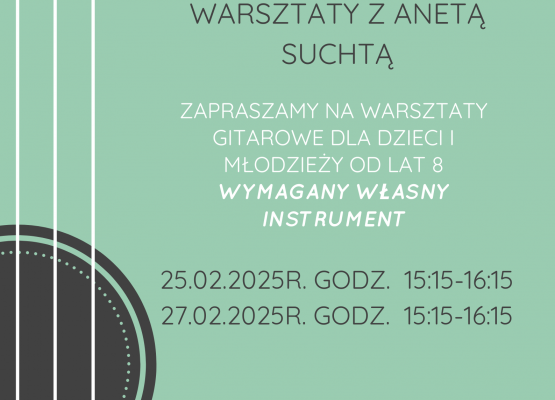 Grafika 2: Lekcje wokalu  gitara od podstaw  i Teat Baniek zapraszamy !