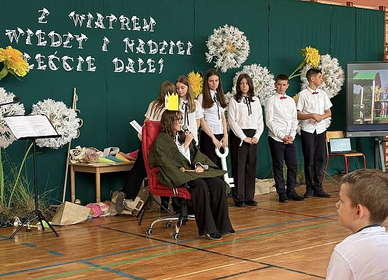 Grafika 22: Uroczyste zakończenie roku szkolnego klasy ósmej