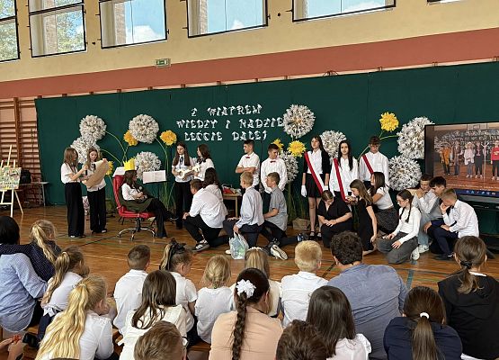 Grafika 29: Uroczyste zakończenie roku szkolnego klasy ósmej