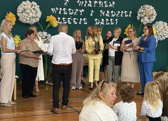 Grafika 35: Uroczyste zakończenie roku szkolnego klasy ósmej