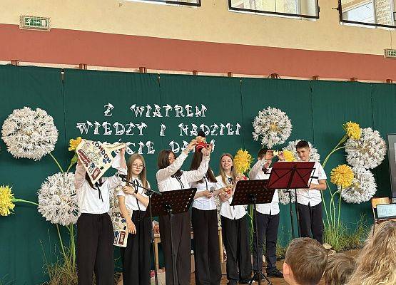 Grafika 56: Uroczyste zakończenie roku szkolnego klasy ósmej