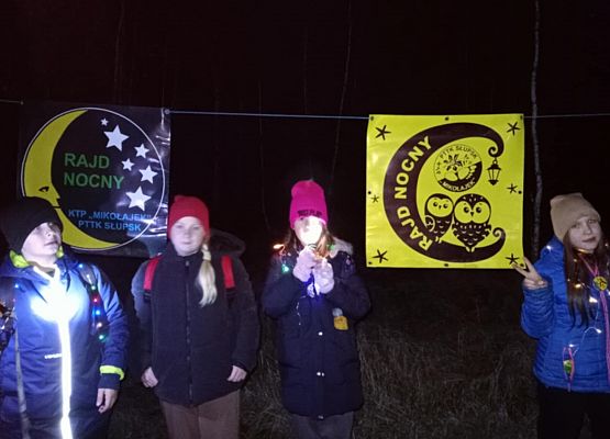 38 Rajd Nocny KTP  „Mikołajek” PTTK Słupsk grafika