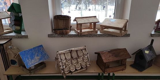 Grafika #6: ROZSTRZYGNIĘCIE SZKOLNEGO KONKURSU NA KARMNIK DLA PTAKÓW