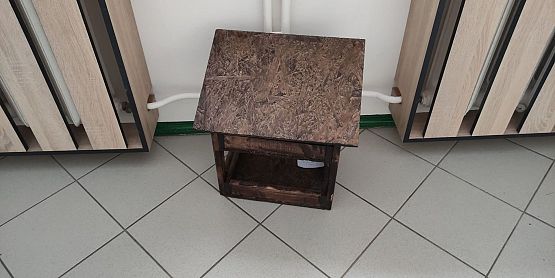 Grafika #3: ROZSTRZYGNIĘCIE SZKOLNEGO KONKURSU NA KARMNIK DLA PTAKÓW