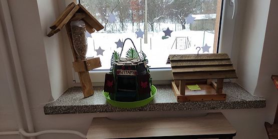 Grafika #2: ROZSTRZYGNIĘCIE SZKOLNEGO KONKURSU NA KARMNIK DLA PTAKÓW