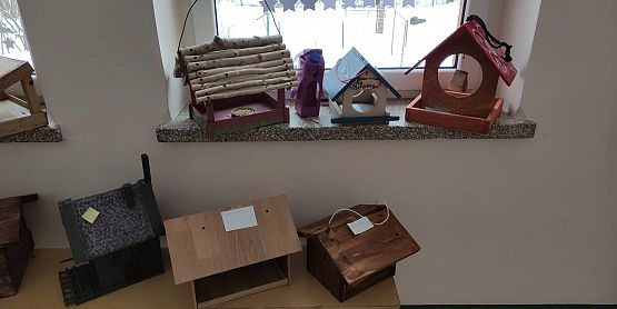 Grafika #5: ROZSTRZYGNIĘCIE SZKOLNEGO KONKURSU NA KARMNIK DLA PTAKÓW