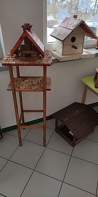 Grafika #1: ROZSTRZYGNIĘCIE SZKOLNEGO KONKURSU NA KARMNIK DLA PTAKÓW