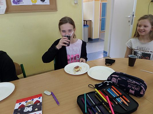 Grafika #10: Tłusty Czwartek w klasie 3