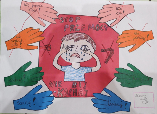 Grafika #5: Podsumowanie konkursu Stop Przemocy – reaguj nie bądź obojętny