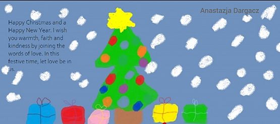 Grafika #20: SZKOLNY KONKURS CHRISTMAS CARD ROZSTRYGNIĘTY!