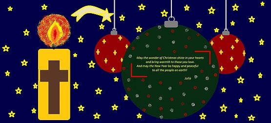Grafika #3: SZKOLNY KONKURS CHRISTMAS CARD ROZSTRYGNIĘTY!