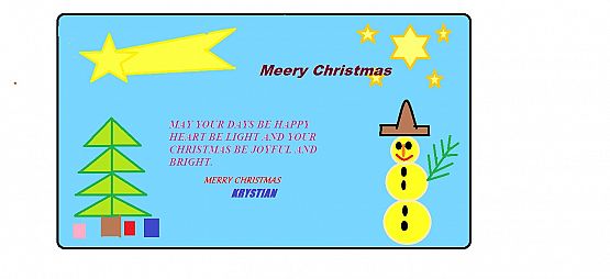 Grafika #15: SZKOLNY KONKURS CHRISTMAS CARD ROZSTRYGNIĘTY!