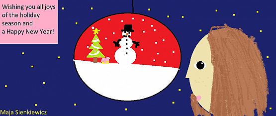 Grafika #25: SZKOLNY KONKURS CHRISTMAS CARD ROZSTRYGNIĘTY!