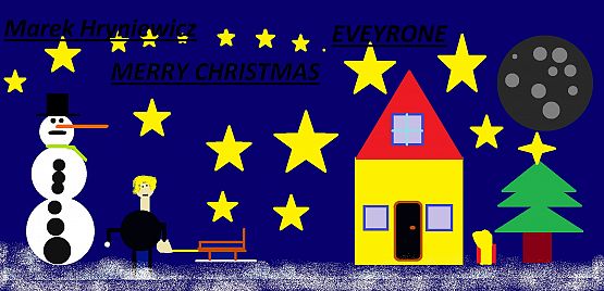 Grafika #26: SZKOLNY KONKURS CHRISTMAS CARD ROZSTRYGNIĘTY!