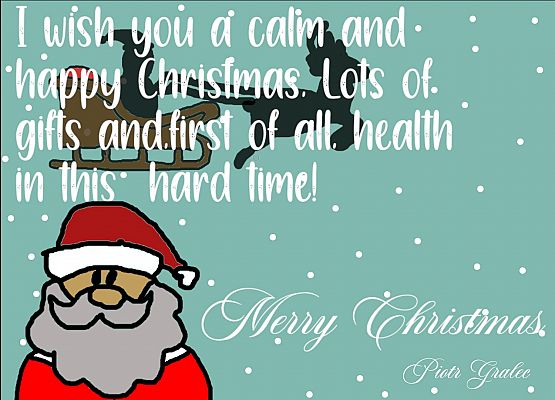 Grafika #4: SZKOLNY KONKURS CHRISTMAS CARD ROZSTRYGNIĘTY!