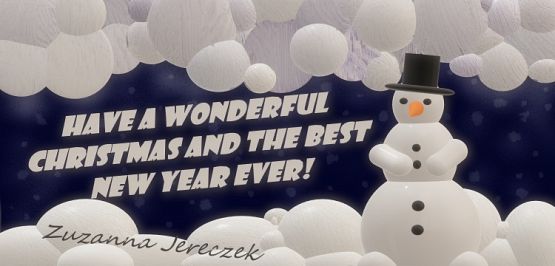 Grafika #9: SZKOLNY KONKURS CHRISTMAS CARD ROZSTRYGNIĘTY!