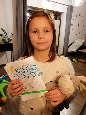 Grafika #2: DZIEŃ MISIA W KLASIE II