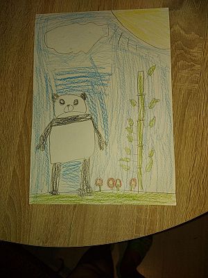 Grafika #12: DZIEŃ MISIA W KLASIE II