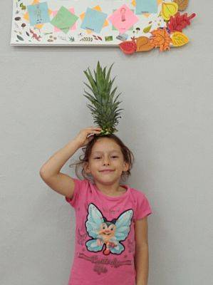Grafika #12: Ananasy z naszej klasy - witaminki dla chłopczyka i dziewczynki