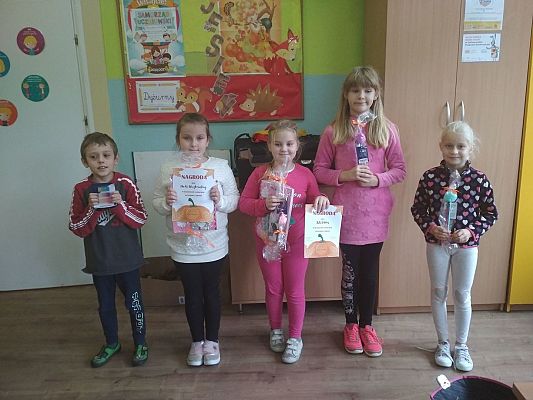 Grafika #2: Rozstrzygnięcie III Szkolnego Konkursu na DYNIOWY LAMPION