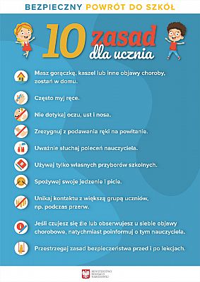 Grafika #2: LIST MINISTRA EDUKACJI NARODOWEJ Z OKAZJI ROZPOCZĘCIA ROKU SZKOLNEGO 2020/2021