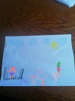 Grafika #1: Klasa druga świętuje Dzień Dziecka