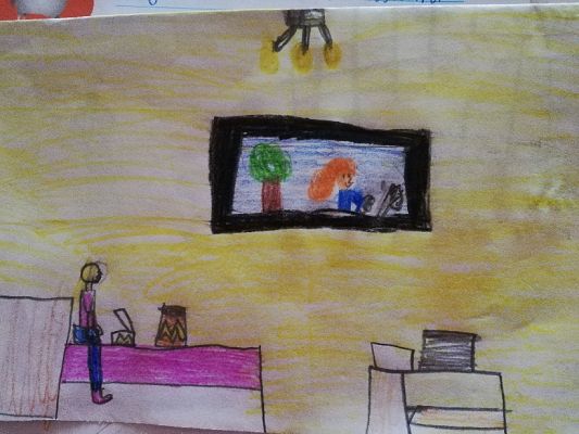 Grafika #6: Klasa druga świętuje Dzień Dziecka