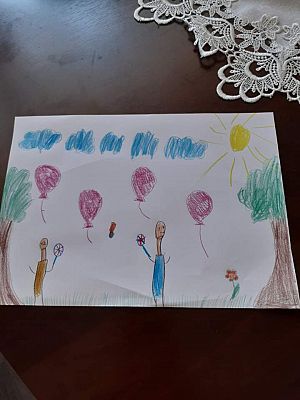 Grafika #8: Klasa druga świętuje Dzień Dziecka