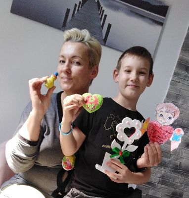 Grafika #1: Dzień Matki w klasie II