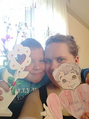 Grafika #3: Dzień Matki w klasie II