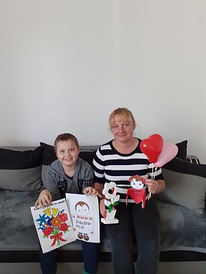 Grafika #6: Dzień Matki w klasie II