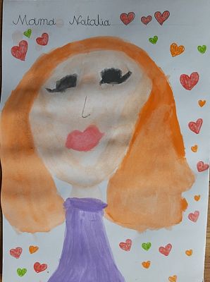 Grafika #4: Dzień Mamy w klasie 1