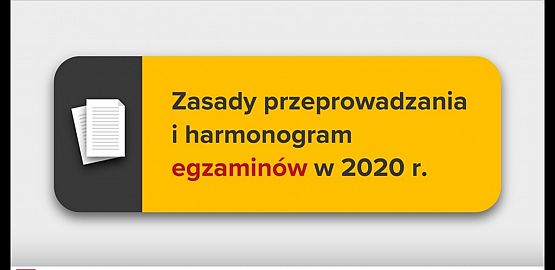 Grafika #1: INFORMACJE - KONFERENCJA PRASOWA MINISTRA EDUKACJI NARODOWEJ DOTYCZĄCA PRZEPROWADZANIA EGZAMINÓW W 2020 ROKU I HARMONOGRAM REKRUTACJI DO SZKÓŁ PONADPODSTAWOWYCH