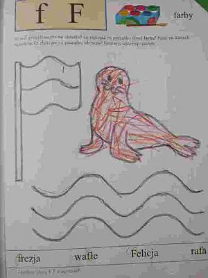 Grafika #9: Maluszki w domu się nie nudzą..