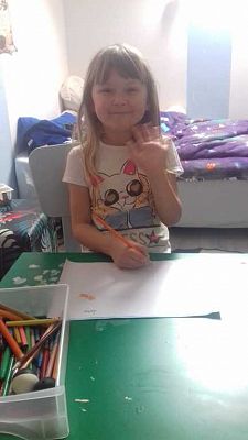 Grafika #22: Maluszki w domu się nie nudzą..