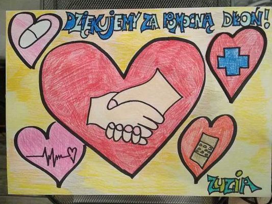 Grafika #1: "KARTKA DLA MEDYKA"