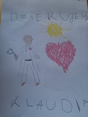 Grafika #7: "KARTKA DLA MEDYKA"