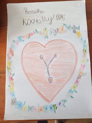 Grafika #13: "KARTKA DLA MEDYKA"