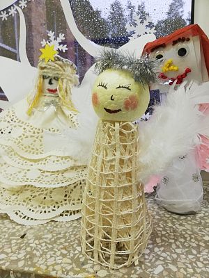 Grafika #3: Ogólnopolski konkurs: Anioły Bożego Narodzenia. Anioły Stróże- małe i duże"