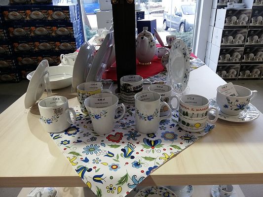 Grafika #9: Wycieczka do fabryki porcelany w Łubianie