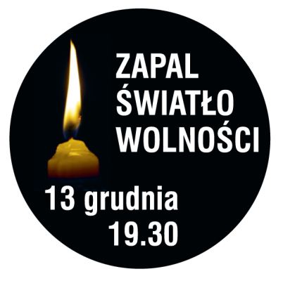 Grafika #0: KAMPANIA SPOŁECZNA INSTYTUTU PAMIĘCI NARODOWEJ "ZAPAL ŚWIATŁO WOLNOŚCI"